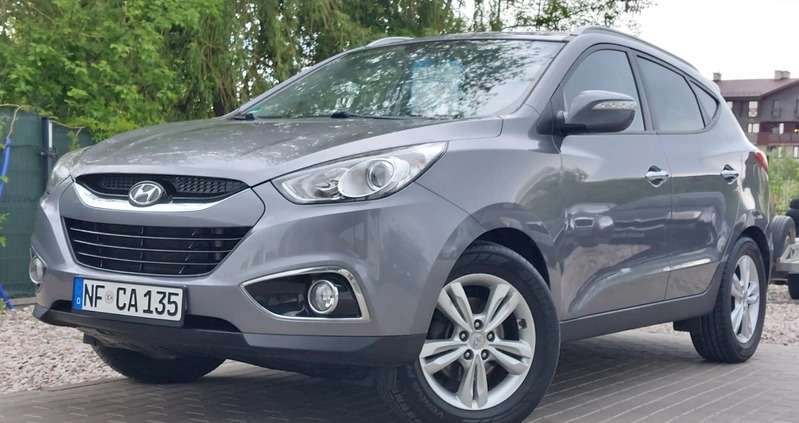 Hyundai ix35 cena 42999 przebieg: 195000, rok produkcji 2012 z Augustów małe 211